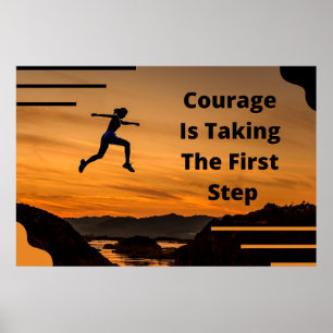 Plakat "Courage"