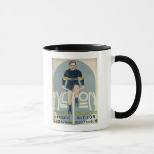Plakat, das Francois Faber darstellt Tasse