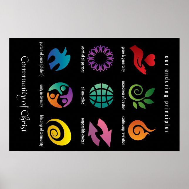 Plakat "Dauerhafte Prinzipien" (Vorne)