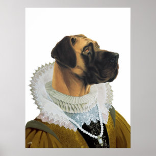 Plakat der Deutschen Dogge DR184