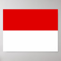 Plakat der Flagge Hessens