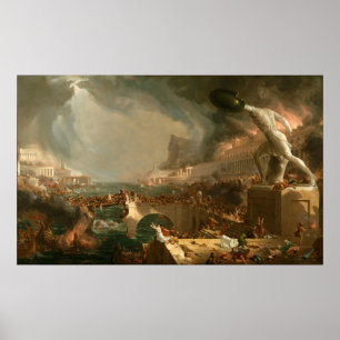 Plakat Der Kurs des Empire Destruction Cole T.