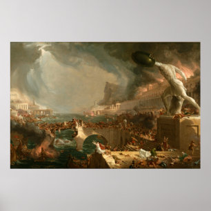 Plakat Der Kurs des Empire Destruction Cole T.