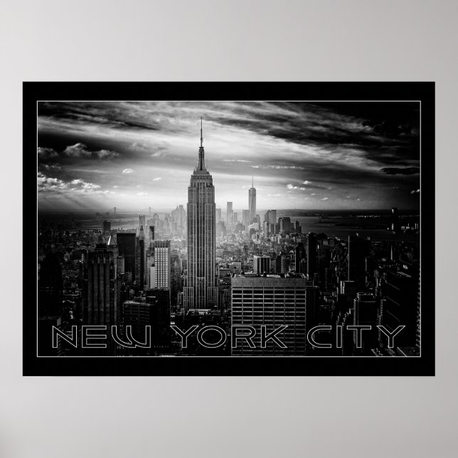 Plakat der NEW YORK CITY (Vorne)