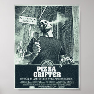 PLAKAT DER PIZZA-GRIFTER