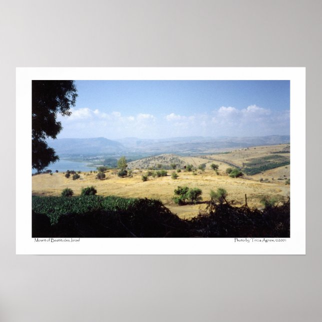 Plakat des Berges Beatitudes (Vorne)