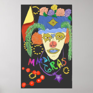 Plakat des Karneval-Entwurfs-1