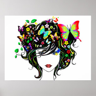 Plakat des Schmetterlings-1A