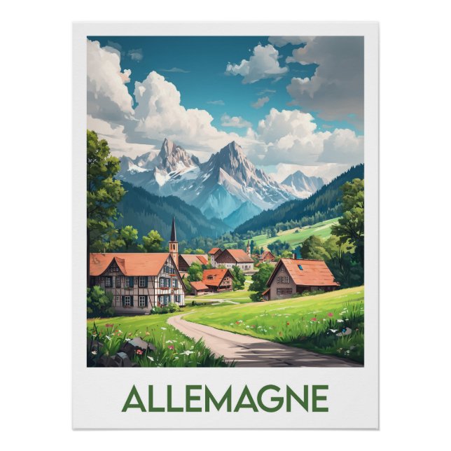 Plakat Deutschland Poster (Vorderseite)