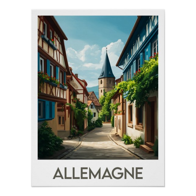 Plakat Deutschland Poster (Vorderseite)