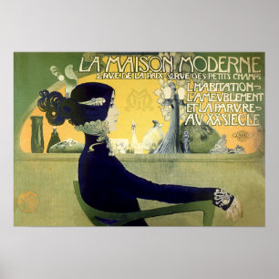 Plakat/Druck: La Maison Moderne (das moderne Haus) Poster
