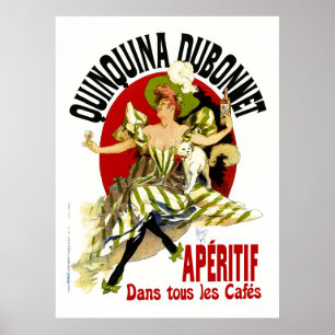 Plakat/Druck: Quinquina Dubonnet - Jules Cheret Poster
