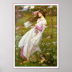Plakat/Druck: Windflowers - durch JohnWaterhouse Poster