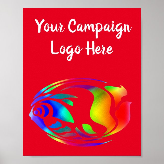 Plakat Erstellungs Geschäft DIY Thema Layout Idee (Vorne)