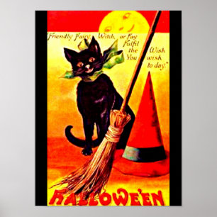 Plakat-Feriengestaltung-Antikes Halloween 17 Poster