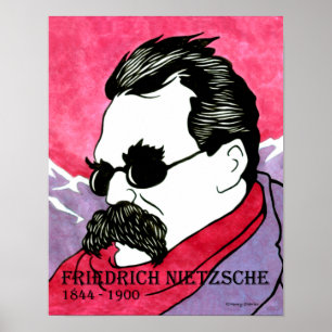 Plakat "Friedrich Nietzsche"