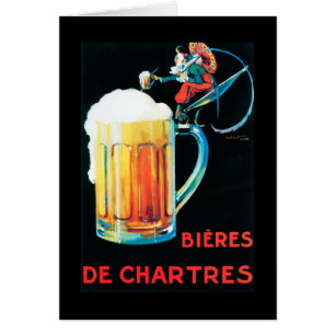 Plakat für Bier von Chartres