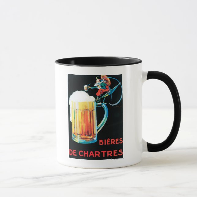 Plakat für Bier von Chartres Tasse (Rechts)