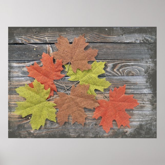 Plakat für Blätter (Vorne)