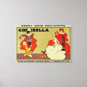 Plakat für 'Cinderella Leinwanddruck