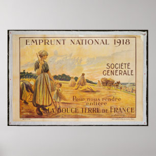 Plakat für das Darlehen für Nationalverteidigung