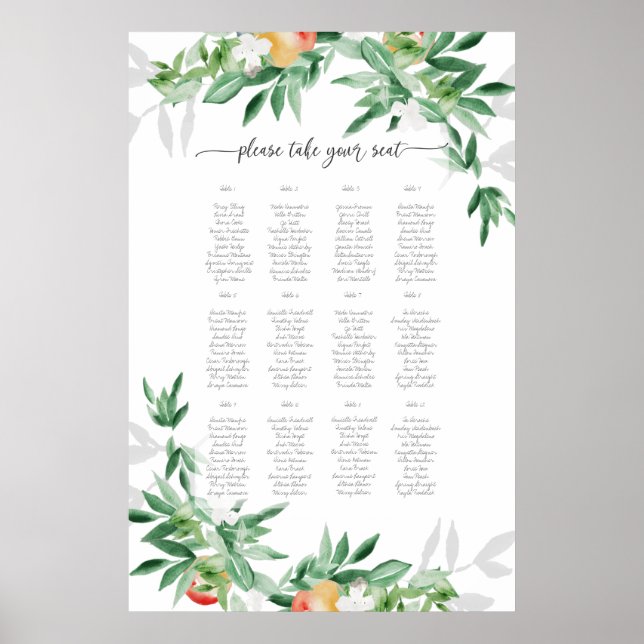 Plakat für den Sommerorchard (Vorne)