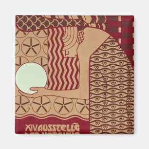 Plakat für die 14. Ausstellung von Wien Magnet