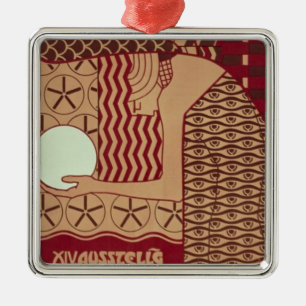 Plakat für die 14. Ausstellung von Wien Ornament Aus Metall