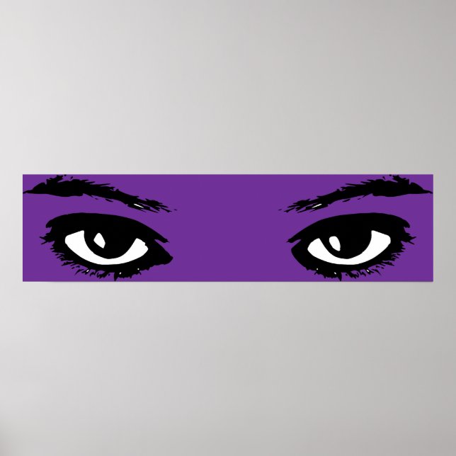 Plakat für die Augen der Frauen (Vorne)