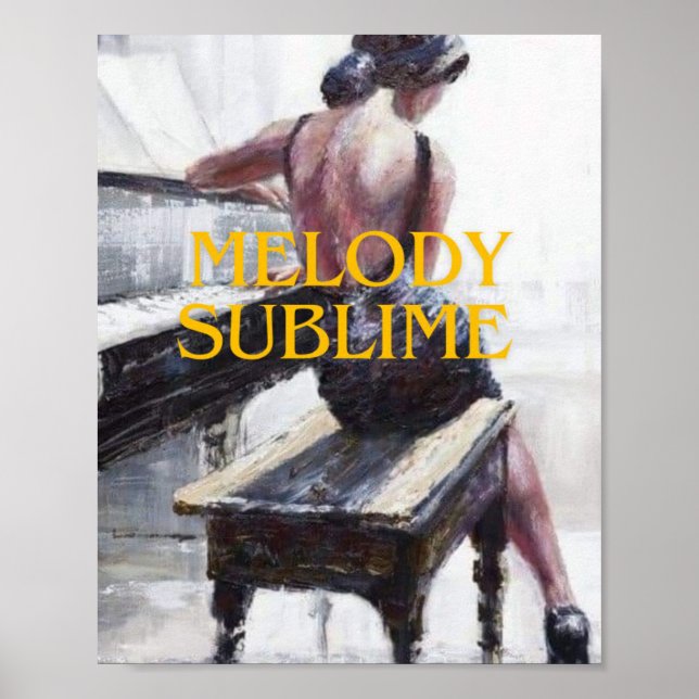 Plakat für die Musikalisch Inklamierten (Vorne)