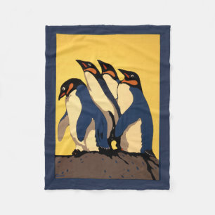 Plakat für die U-Bahn-Verbindung zum Londoner Zoo Fleecedecke
