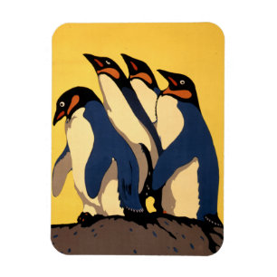 Plakat für die U-Bahn-Verbindung zum Londoner Zoo Magnet