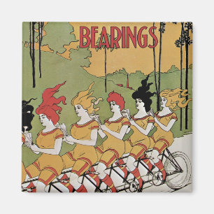 Plakat für Fahrradlager Magnet
