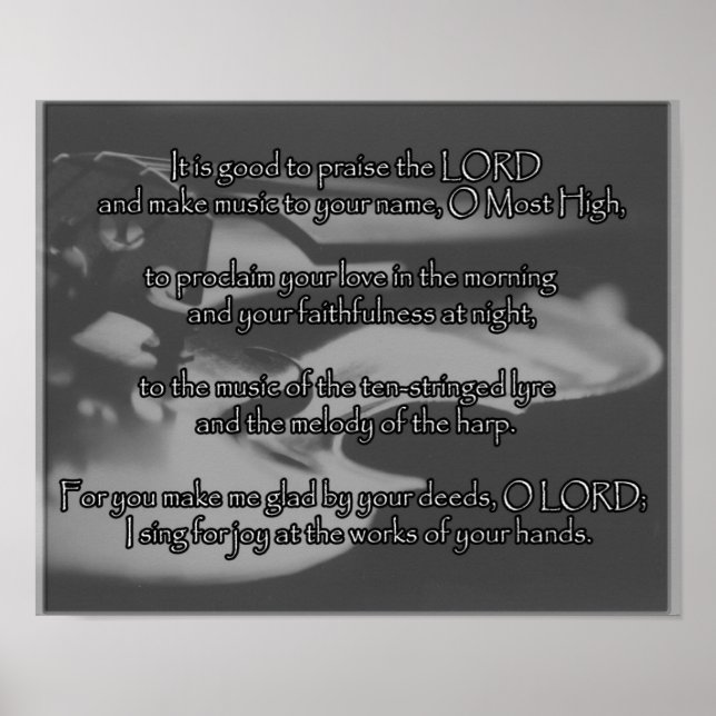 Plakat für Musikzimmer (Vorne)