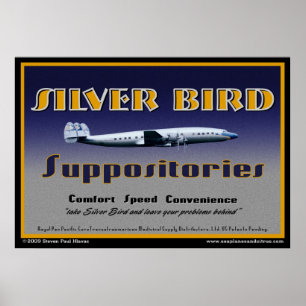 Plakat für Silver Bird Suppositories