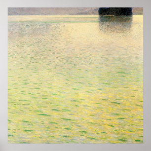 Plakat Gustav Klimt ~ die Insel