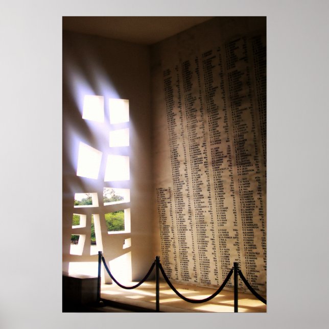 Plakat "Hallow Walls" (Vorne)