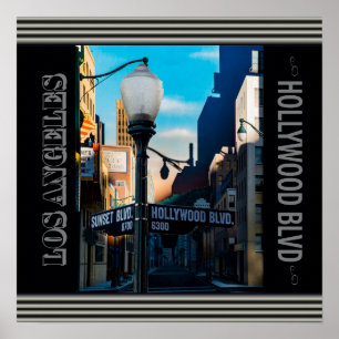 Plakat Hollywood Blvd. Poster