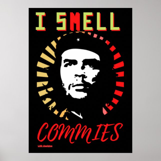 Plakat "I SMELL COMMIES" (Vorne)