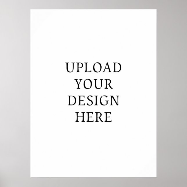 Plakat Ihr Design Hochladen 18" x 24" Schild (Vorne)