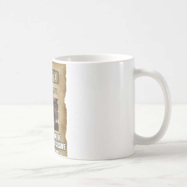 Plakat-Kaffee-Tasse der UHR "GEWOLLTE" Kaffeetasse (Rechts)