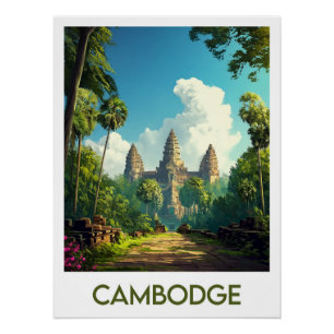 Plakat Kambodscha Poster