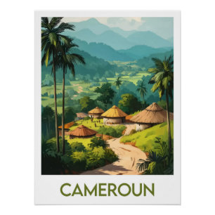 Plakat Kamerun Poster