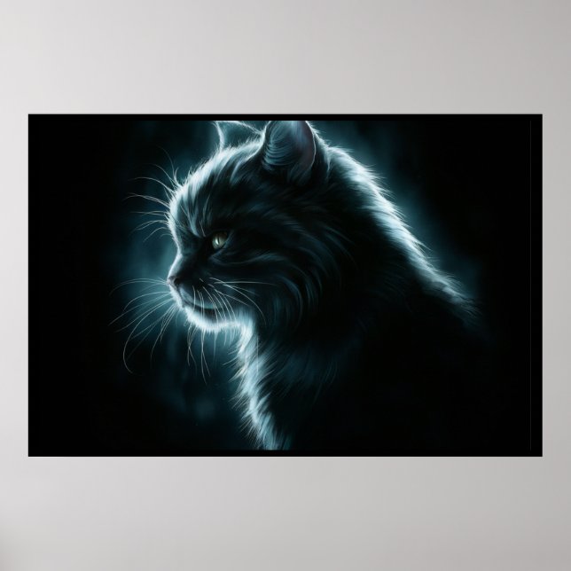 Plakat Katze 02 (Vorne)