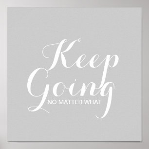 Plakat - Keep Gehen