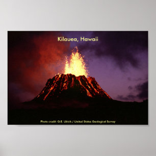 Plakat/Kilauea, Hawaii Poster