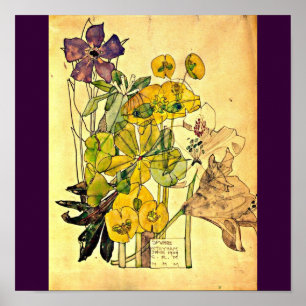 Plakat-Klassiker/Vintage-Charles Rennie Mackintosh Poster