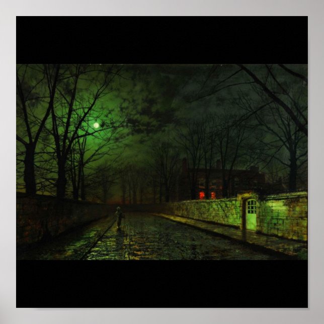 Plakat-Klassiker/Vintage-John Atkinson Grimshaw 2 Poster (Vorne)