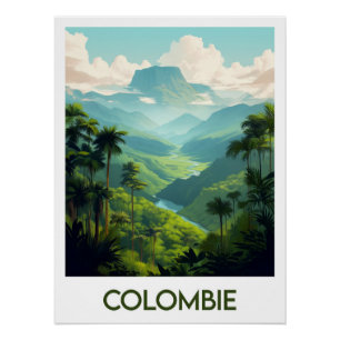 Plakat Kolumbien Poster