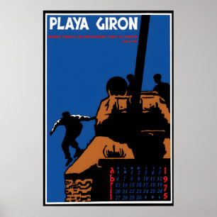 Plakat Kuba Playa Giron 1975 Erste Niederlage des